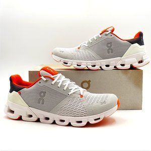 Men's On Running Cloudflyer Shoes in Grey/Orange Size 11.5